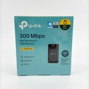 TP-Link TL-WN823N 300 Mbps Mini USB Wireless WiFi Network Adapter N300 for PC
